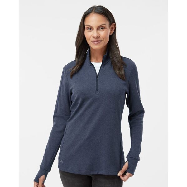 Women's 3-Stripes Quarter-Zip Sweater Pullover Vignette