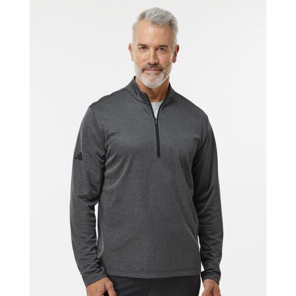 Men's Space Dyed Quarter-Zip Pullover Vignette