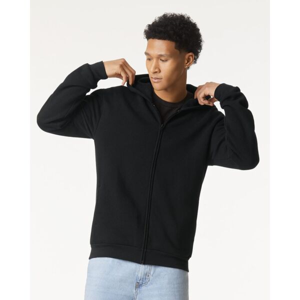Unisex ReFlex Fleece Full-Zip Hoodie Sweatshirt Vignette