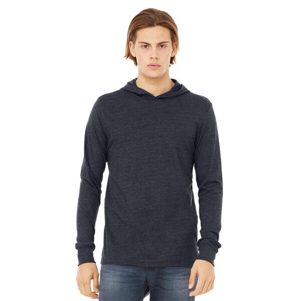 Unisex Jersey Hooded Long Sleeve Tee Vignette