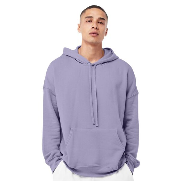Unisex Sponge Fleece Drop Shoulder Hoodie Sweatshirt Vignette