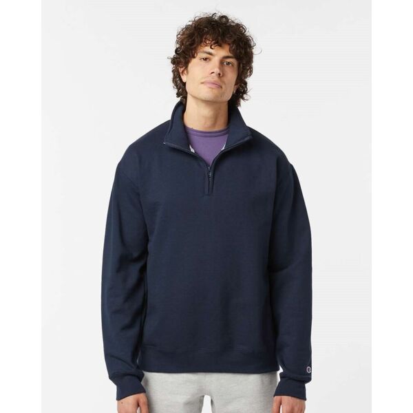 Unisex Powerblend® Quarter-Zip Pullover Vignette