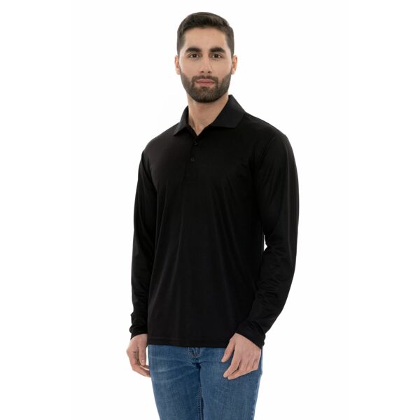 COAL HARBOUR® EVERYDAY SNAG RESISTANT LONG SLEEVE POLO Vignette