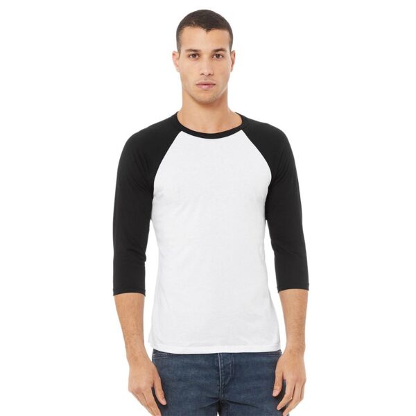 Unisex Three-Quarter Sleeve Baseball Tee Vignette