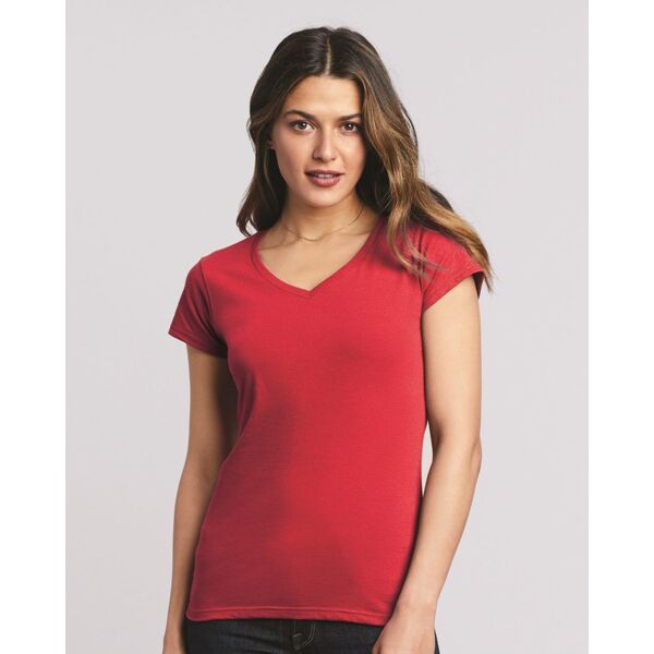 Women's Softstyle® V-Neck T-Shirt Vignette