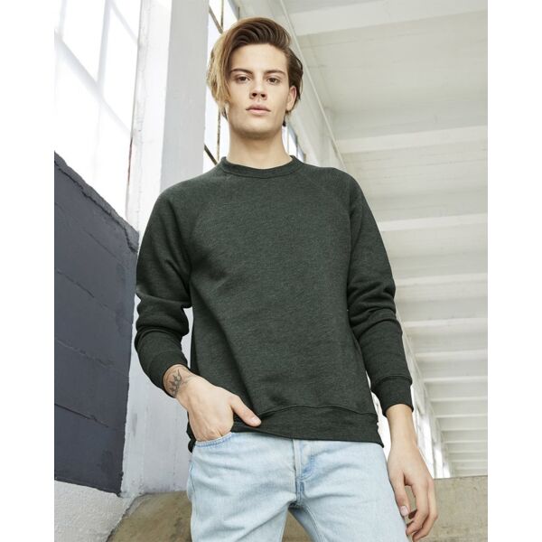 Unisex Sponge Fleece Raglan Crewneck Sweatshirt Vignette