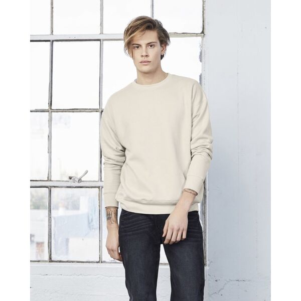 Unisex Sponge Fleece Drop Shoulder Crewneck Sweatshirt Vignette