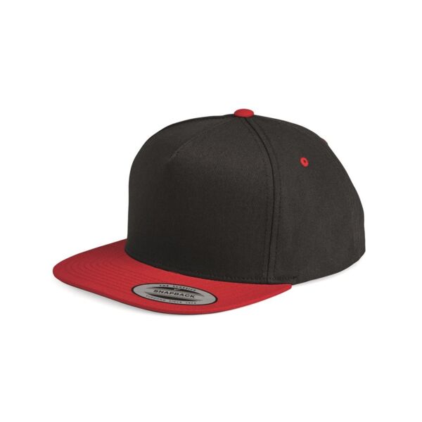 Five-Panel Cotton Twill Snapback Cap Vignette